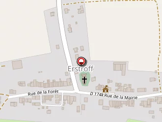 Carte de Renault Garage Georges à Erstroff