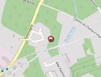 Carte de François Georges à Groslay