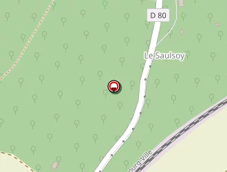 Carte de Château Du Saulsoy à Chamigny