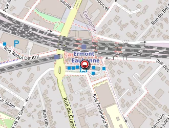 Carte de Monop'station à Ermont