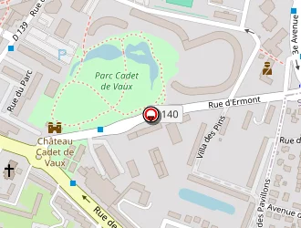 Carte de Spped Coiffure à Franconville