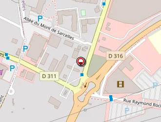 Carte de Aux Délices à Sarcelles