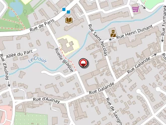 Carte de Acadie Hôtel à Gonesse