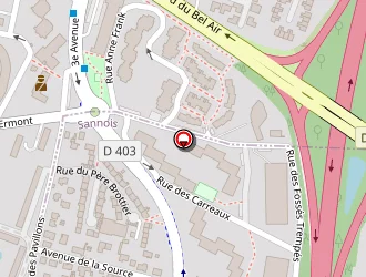 Carte de Crèche à Franconville