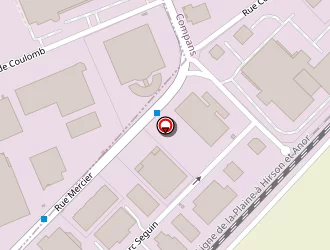 Carte de Copetra Chimie à Compans