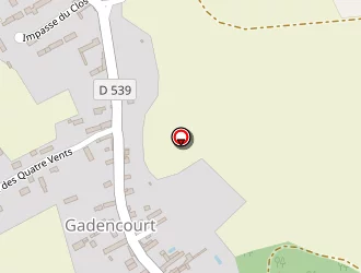 Carte de Bch Terrassement à Gadencourt