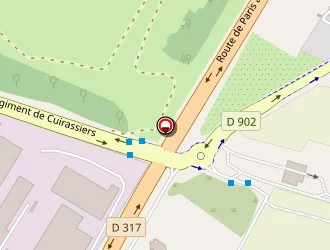 Carte de Dekra à Gonesse