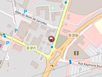 Carte de Unibéton à Sarcelles