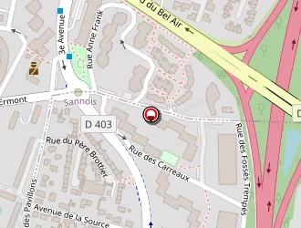 Carte de Erigère à Sannois