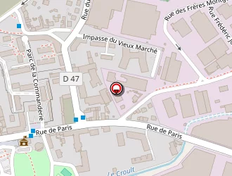 Carte de Lacomblez Clément à Gonesse