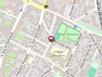 Carte de C.i.o (centre D'information Et D'orientation) à Ermont