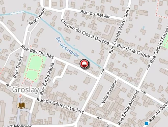 Carte de La Poste à Groslay