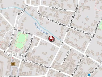 Carte de Plumes De Beauté à Groslay