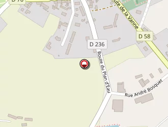 Carte de Leroux à Roncey