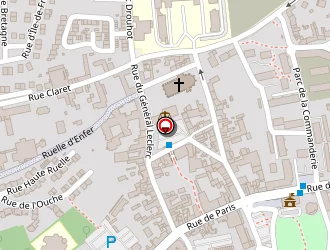 Carte de La Bell'haumière à Gonesse