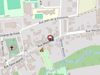 Carte de La Poste à Courtisols