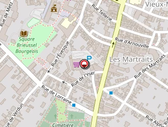 Carte de Pazery-vautier à Mantes-la-jolie