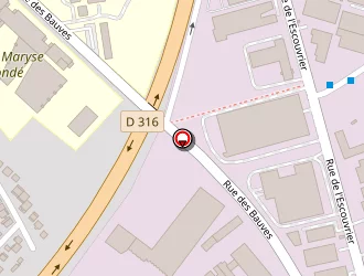 Carte de Hôtel Formule 1 à Sarcelles