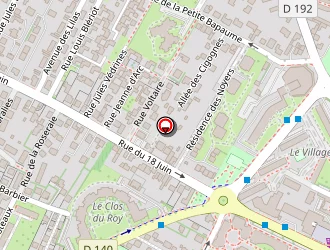 Carte de Saunier Sandrine à Ermont