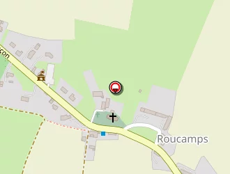 Carte de Jeanne Hermann-andré à Roucamps