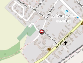 Carte de Intermarché à Bonneville-sur-iton (la)