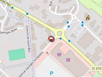 Carte de Centre Leclerc à Gonesse