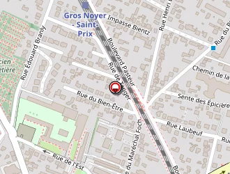 Carte de Dia à Ermont