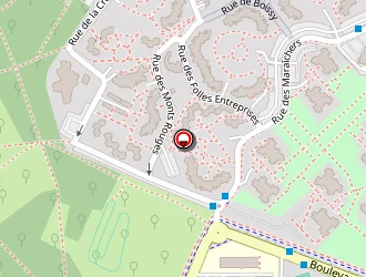 Carte de Lycée Jean Monnet à Franconville