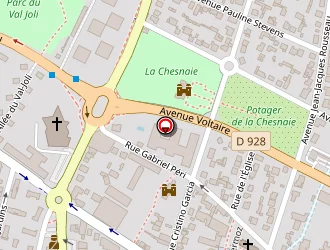 Carte de Accompagne Immo à Eaubonne