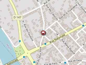 Carte de Pharmacie Du Centre à Limay