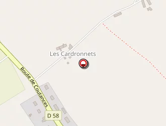 Carte de Complexe Sportif à Roncey