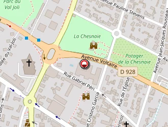 Carte de L'eclat De Verre à Eaubonne