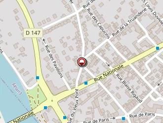 Carte de Institut Biblique Baptiste Libre à Limay