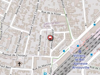 Carte de Mcb Bâtiment à Arnouville