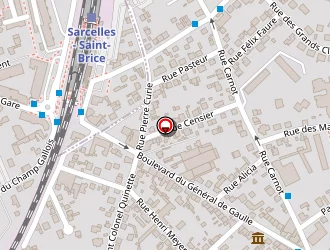 Carte de La Poste à Sarcelles