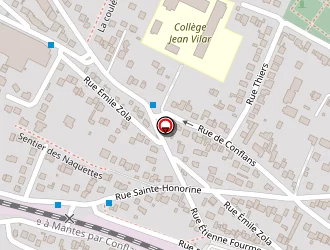 Carte de Atelier Du Cadre à Herblay