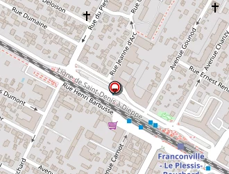 Carte de Taxicall à Franconville