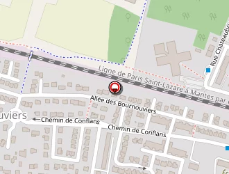 Carte de Cabinet Bisson Pascale à Herblay