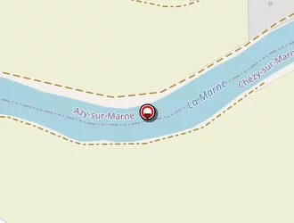 Carte de Stade Vion à Chézy-sur-marne