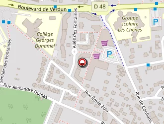 Carte de Allo Taxi Antoine à Herblay