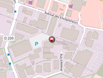 Carte de Société Brousse à Sarcelles