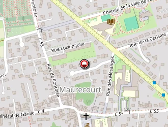 Carte de Au Castor à Maurecourt