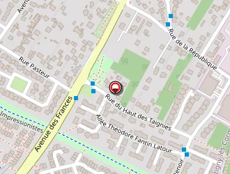 Carte de Pharmacie Baud à Ermont