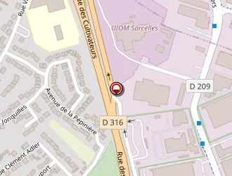 Carte de Kayumba Jean à Sarcelles