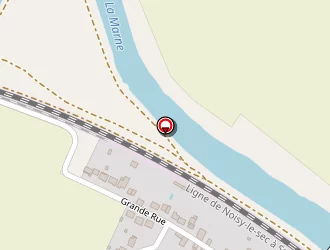 Carte de Fontaine Daniel à Matougues