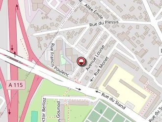 Carte de Piedoue Sandrine à Ermont