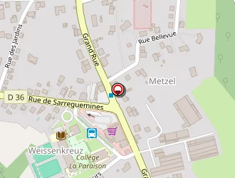 Carte de Collège La Paraison à Lemberg