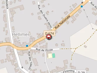 Carte de Boucherie Charcuterie Kolla à Hellimer