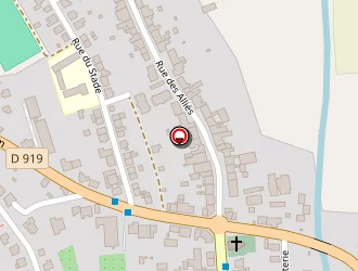 Carte de Agence Postale à Oermingen