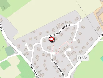 Carte de Les Coquelicots à Marieulles